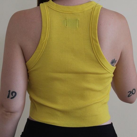 Wsly Rivington Ribbed Cropped Tank - Picture 2 of 4